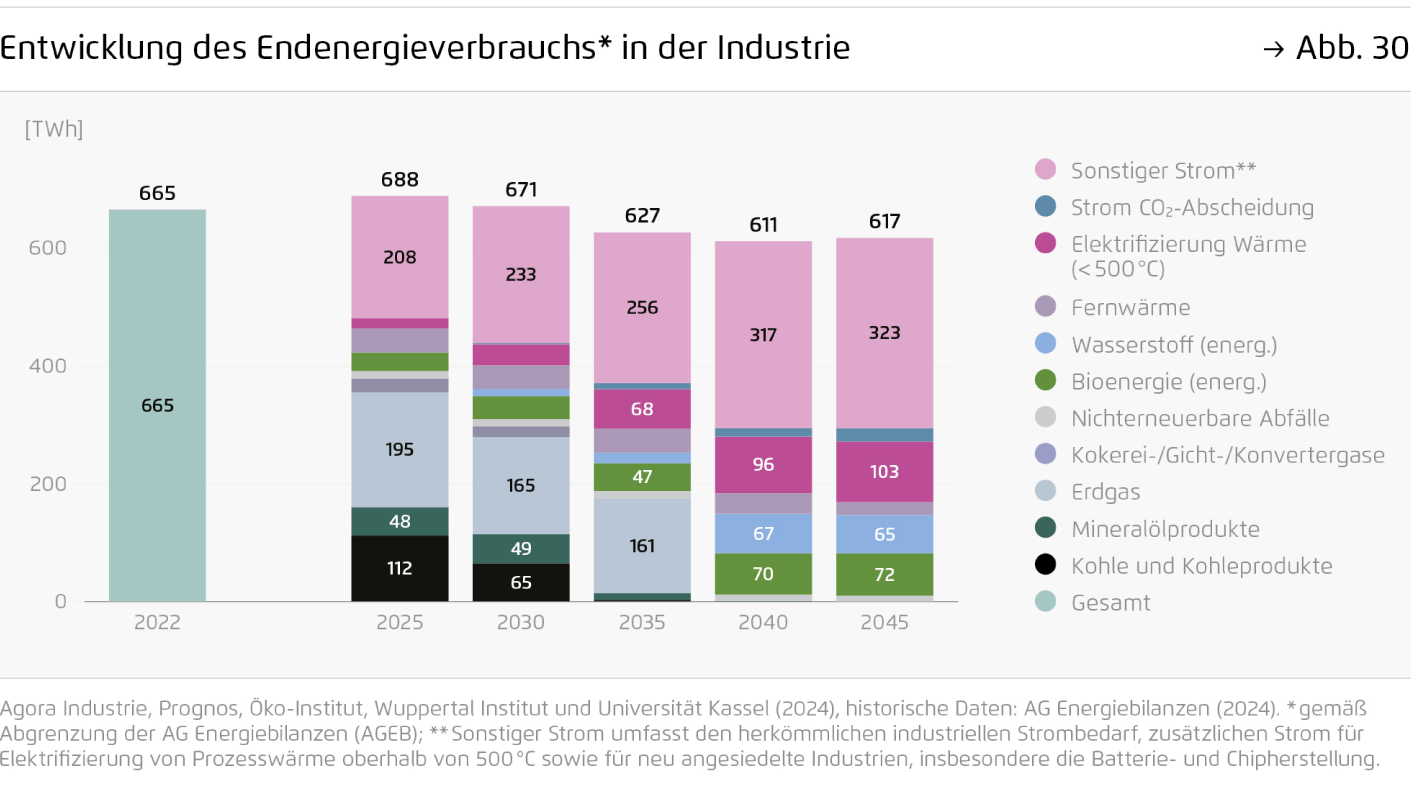 Preview for Entwicklung des Endenergieverbrauchs* in der Industrie